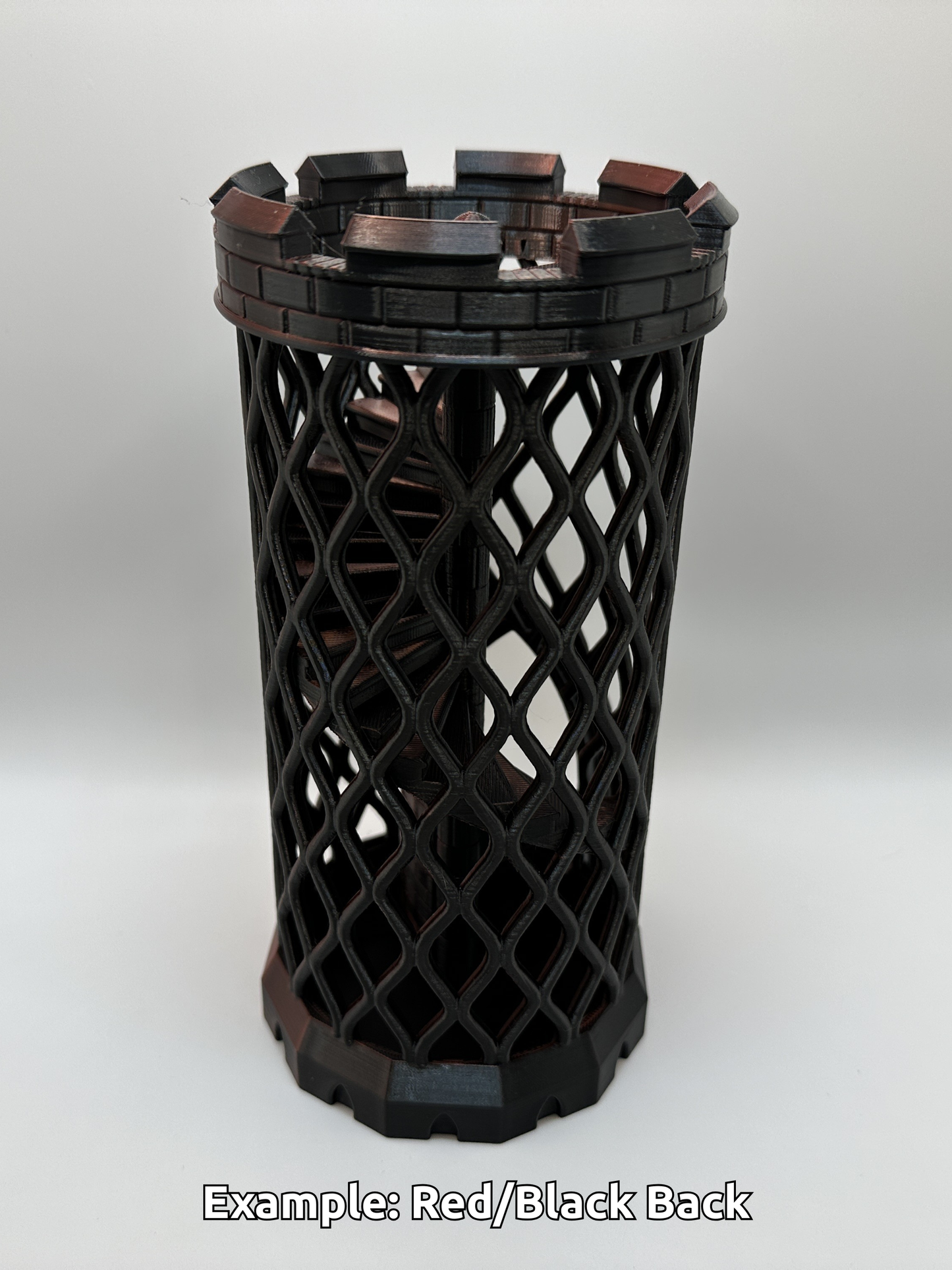 Castle Dice Tower | DnD RPG Dice Roller | Optional Tray | Custom Color