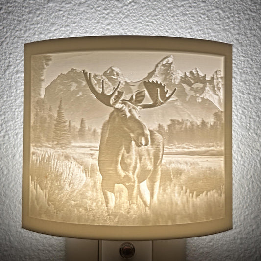 Moose Night Light