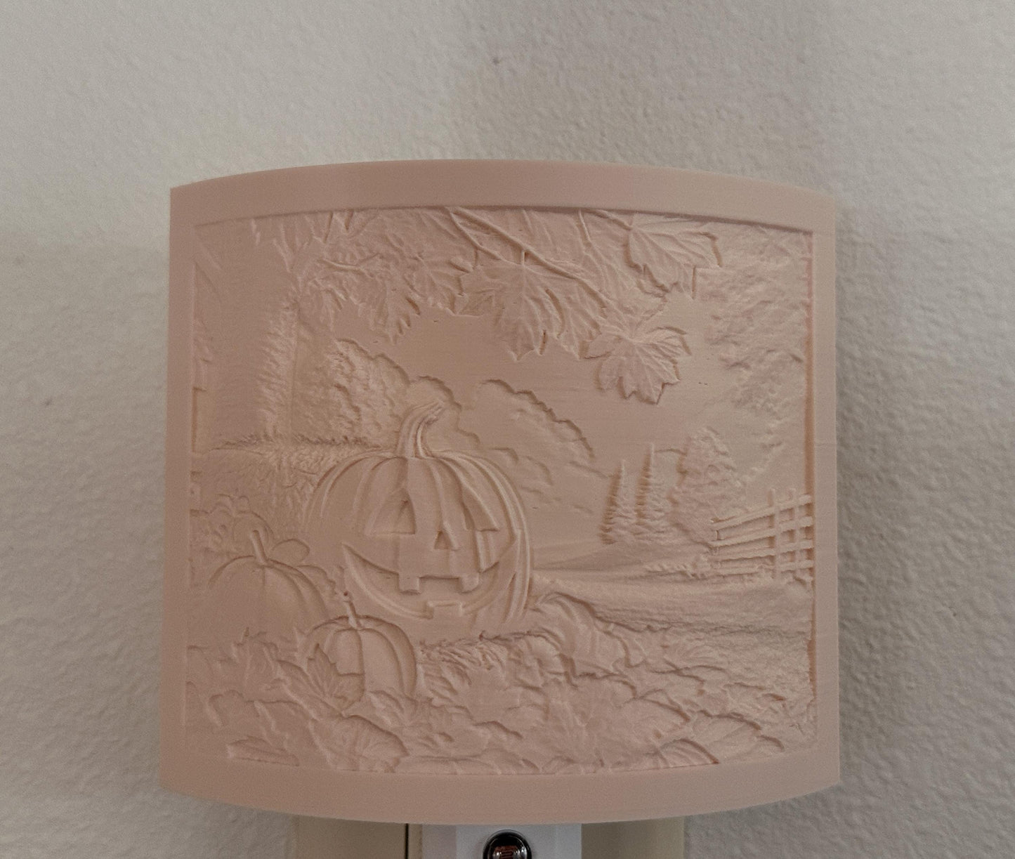 Autumn Field Jack-O'-Lantern Night Light