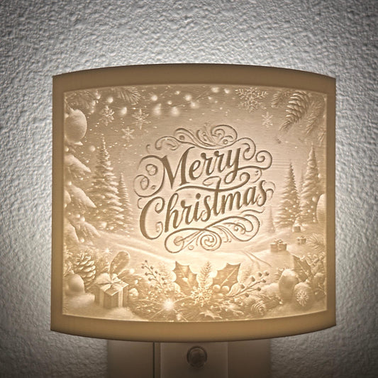 Merry Christmas Night Light