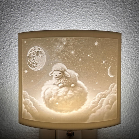 Sleeping Lamb Night Light