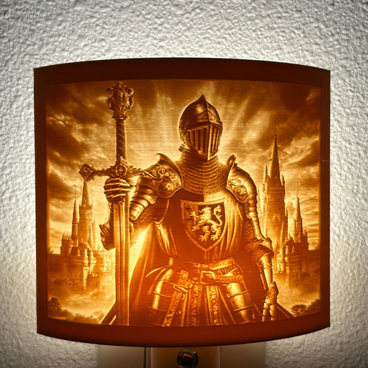 Armored Knight Night Light