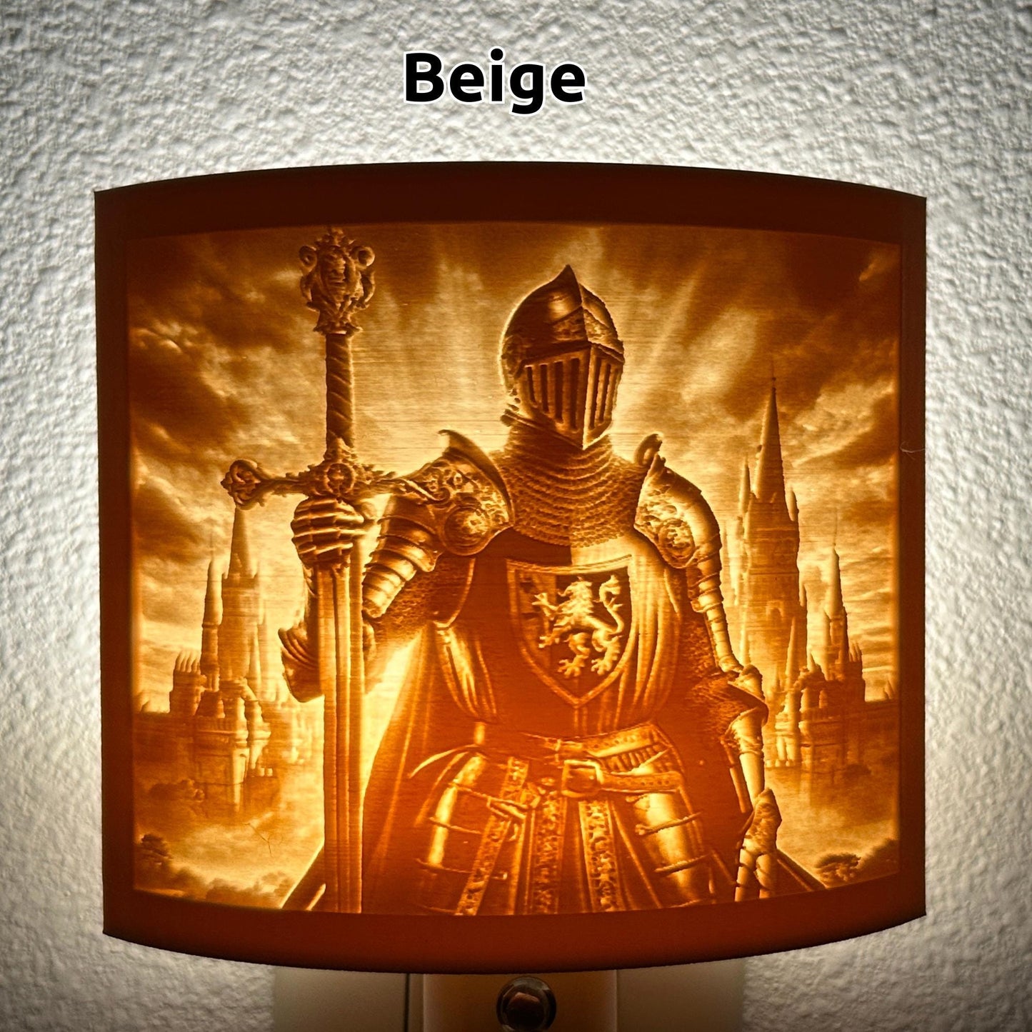 Armored Knight Night Light