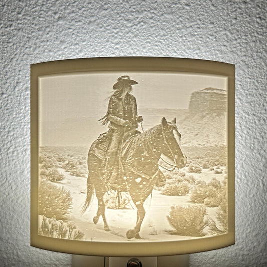 Cowgirl Night Light