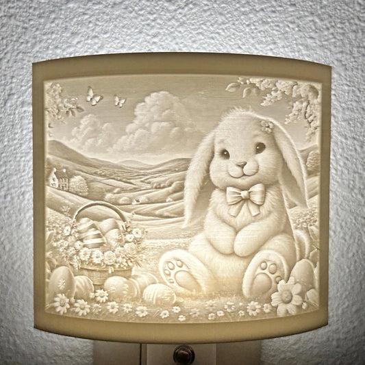 Floppy Ear Easter Bunny Night Light