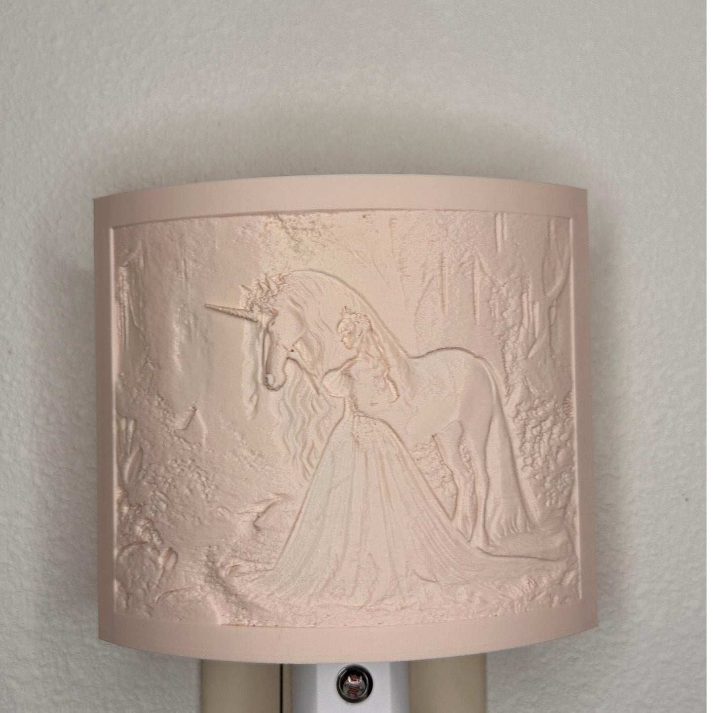 Princess with Unicorn Night Light