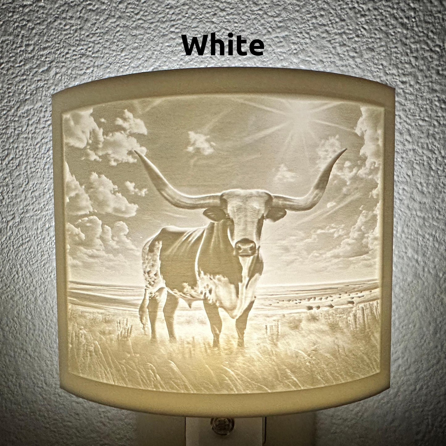 Texas Longhorn Night Light