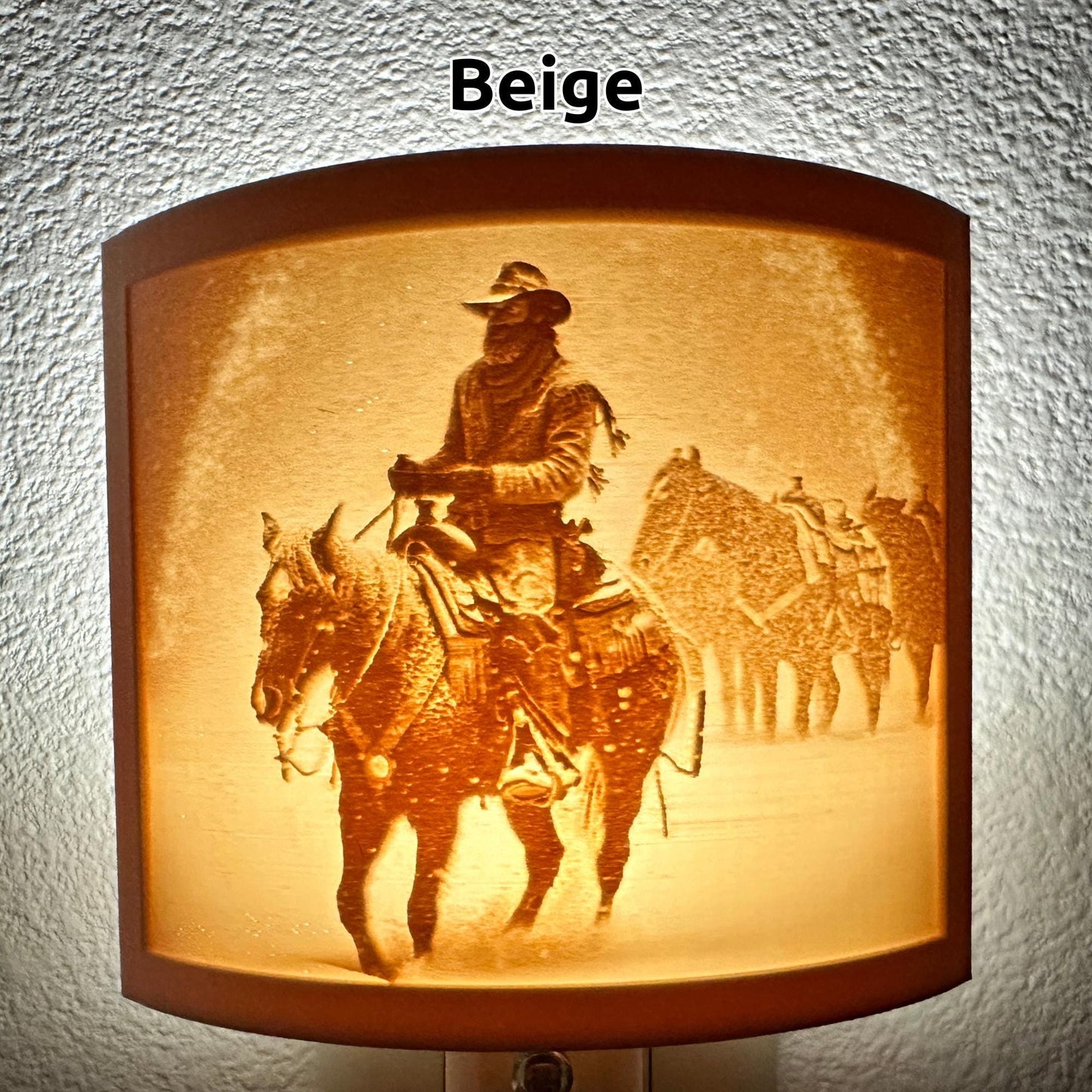 Cowboy Night Light