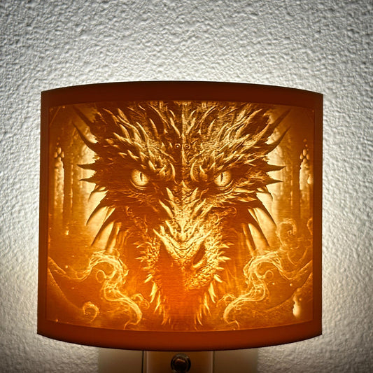 Dragon Face Night Light