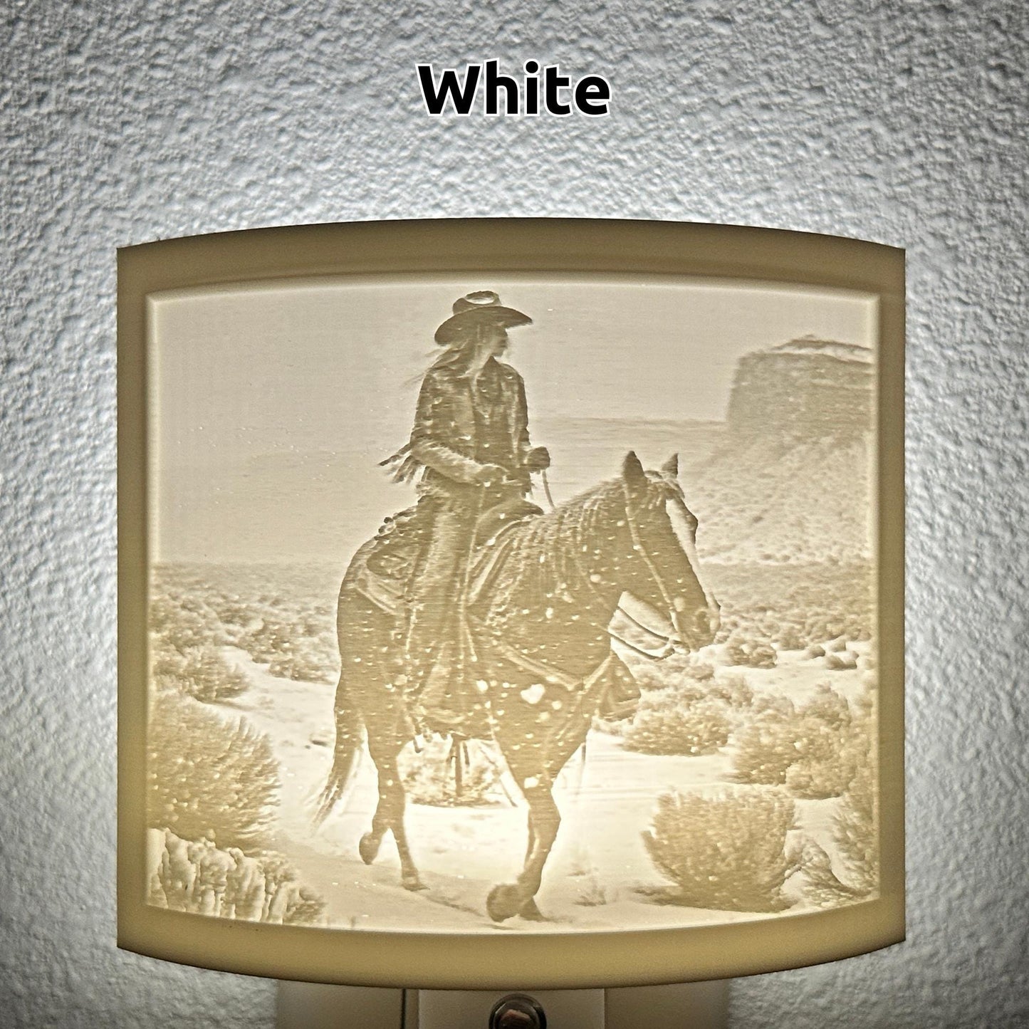 Cowgirl Night Light