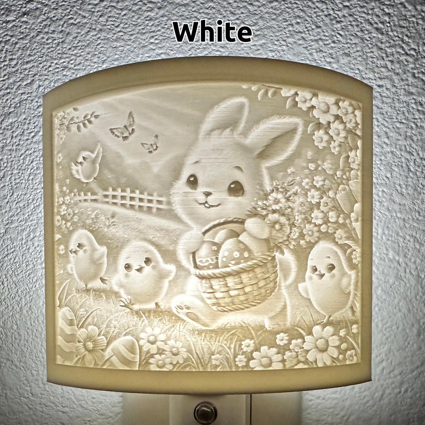 Bunny with Chicks Night Light