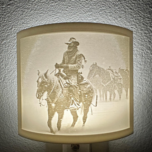 Cowboy Night Light