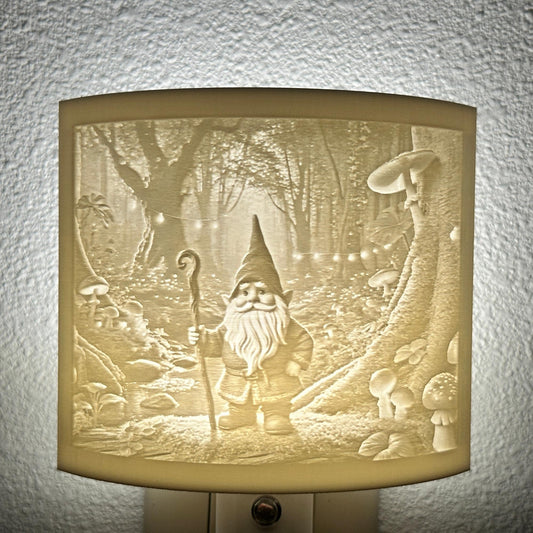 Forest Gnome Night Light