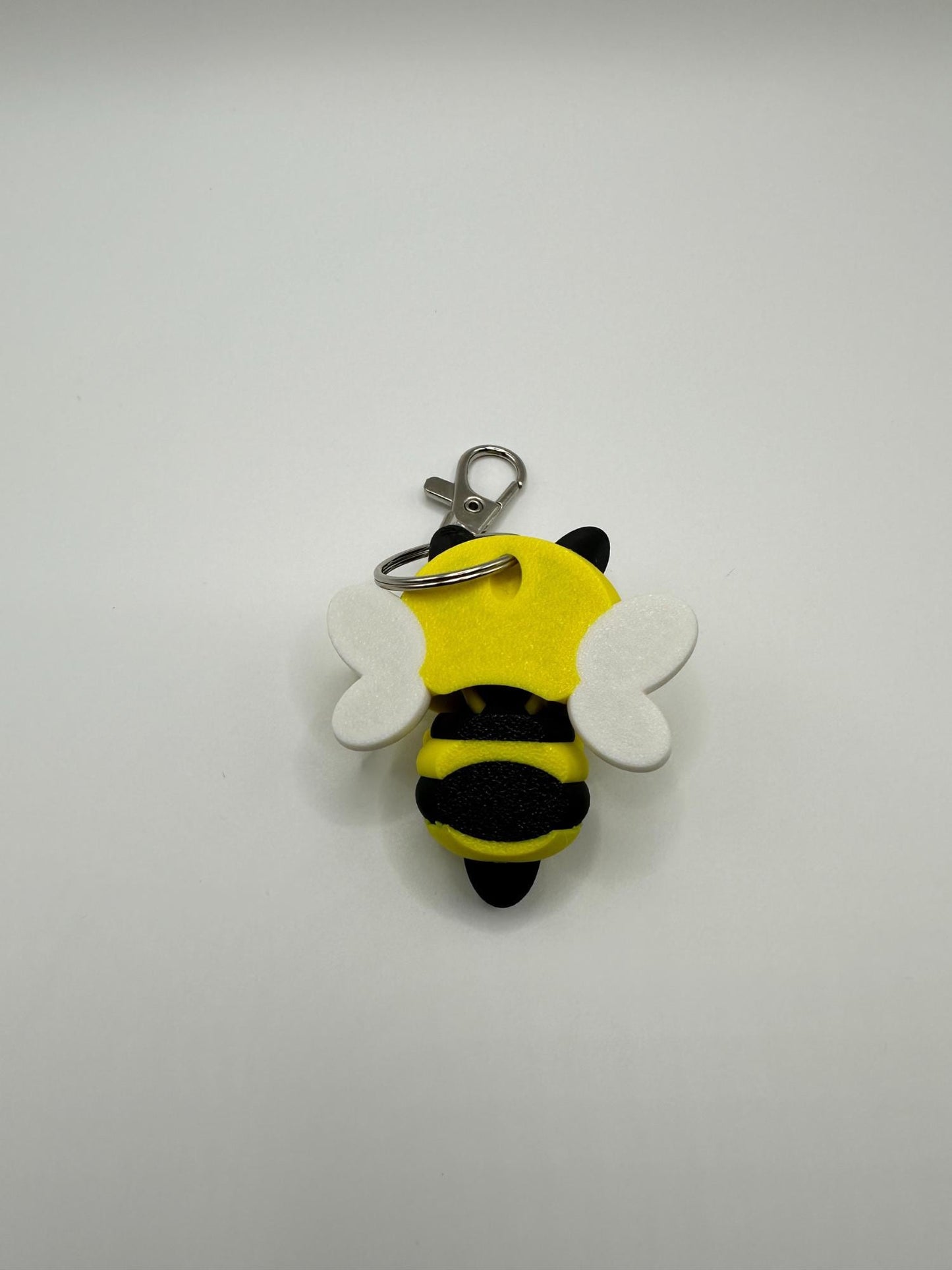 Adorable Bumblebee Keychain– Bumblebee Bag Charm – Bee Lover Gift