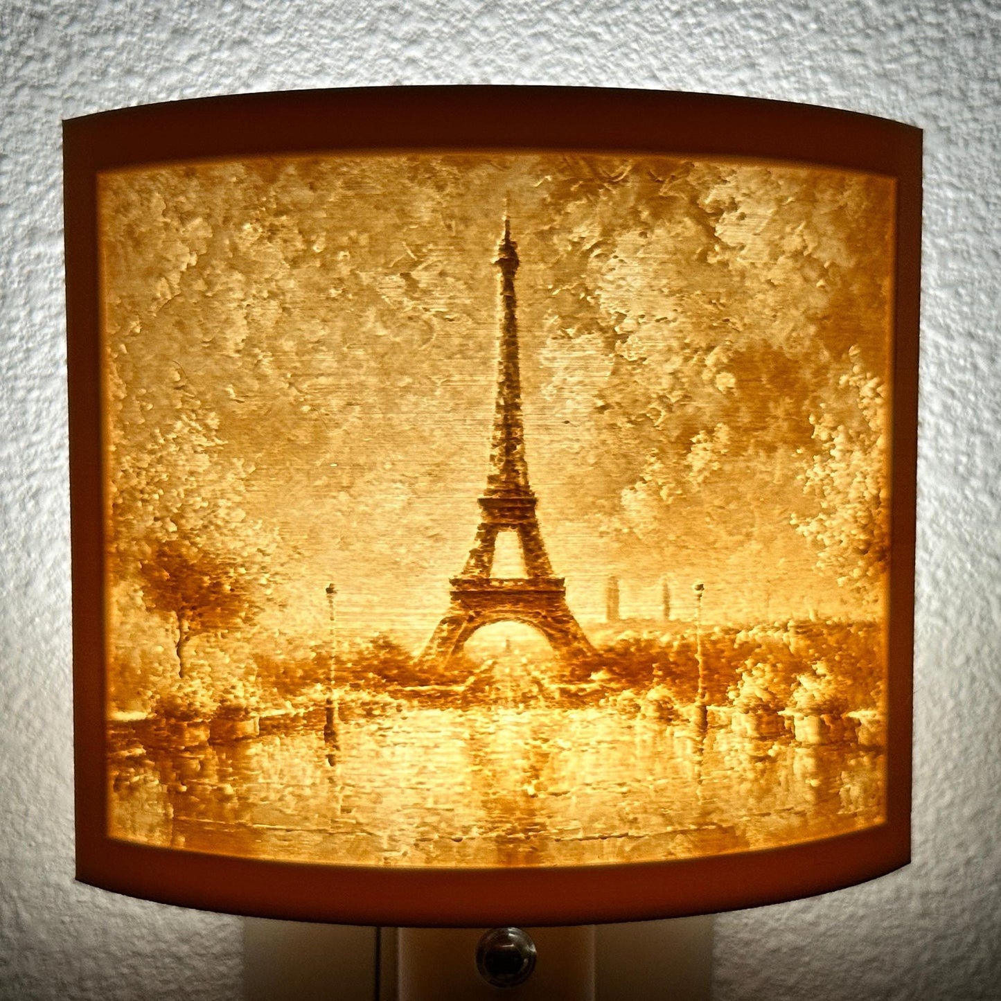 Paris Eiffel Tower Night Light