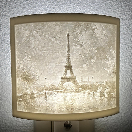 Paris Eiffel Tower Night Light