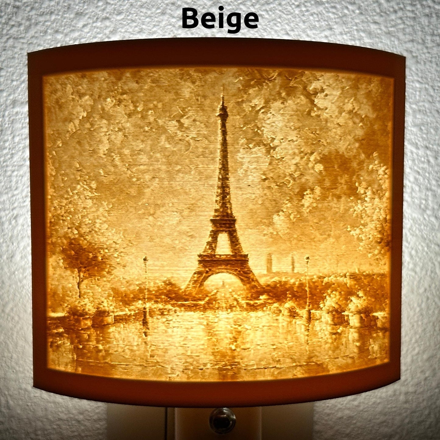 Paris Eiffel Tower Night Light