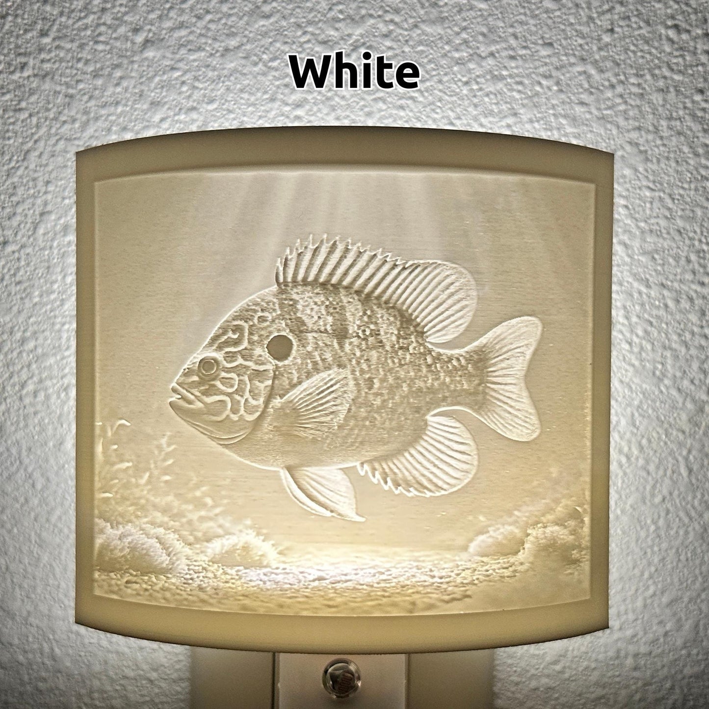 Sunfish Night Light – Fishing Decor, Underwater Scene