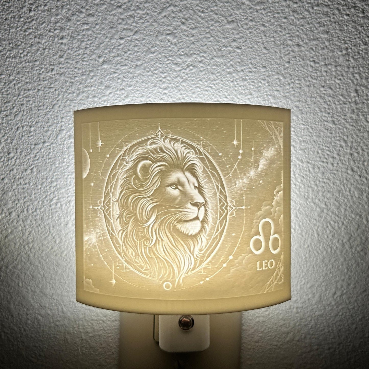 Leo Zodiac Night Light – Lion Design for Astrology Lovers and Celestial Home Décor