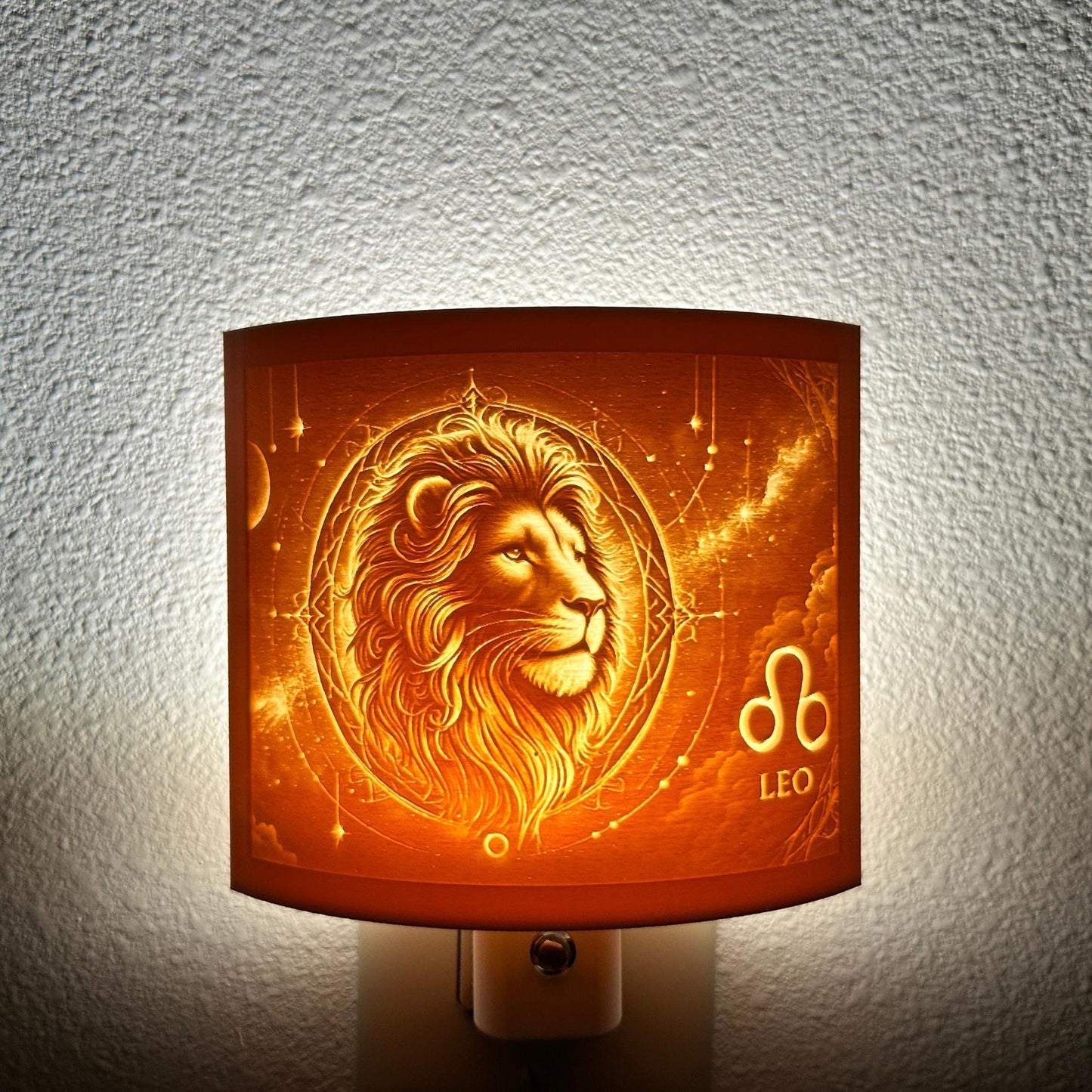 Leo Zodiac Night Light – Lion Design for Astrology Lovers and Celestial Home Décor