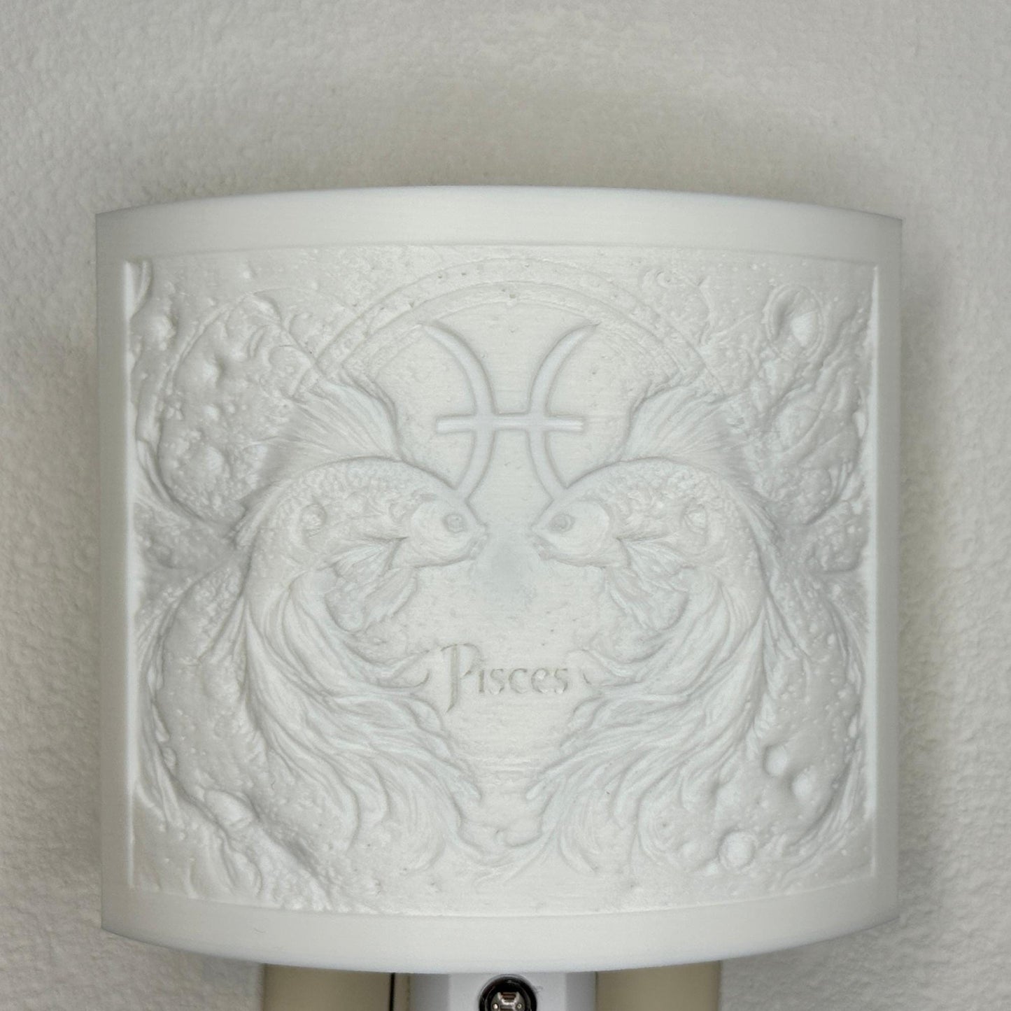 Pisces Zodiac Night Light – Twin Fish Design for Astrology Lovers and Dreamy Celestial Decor