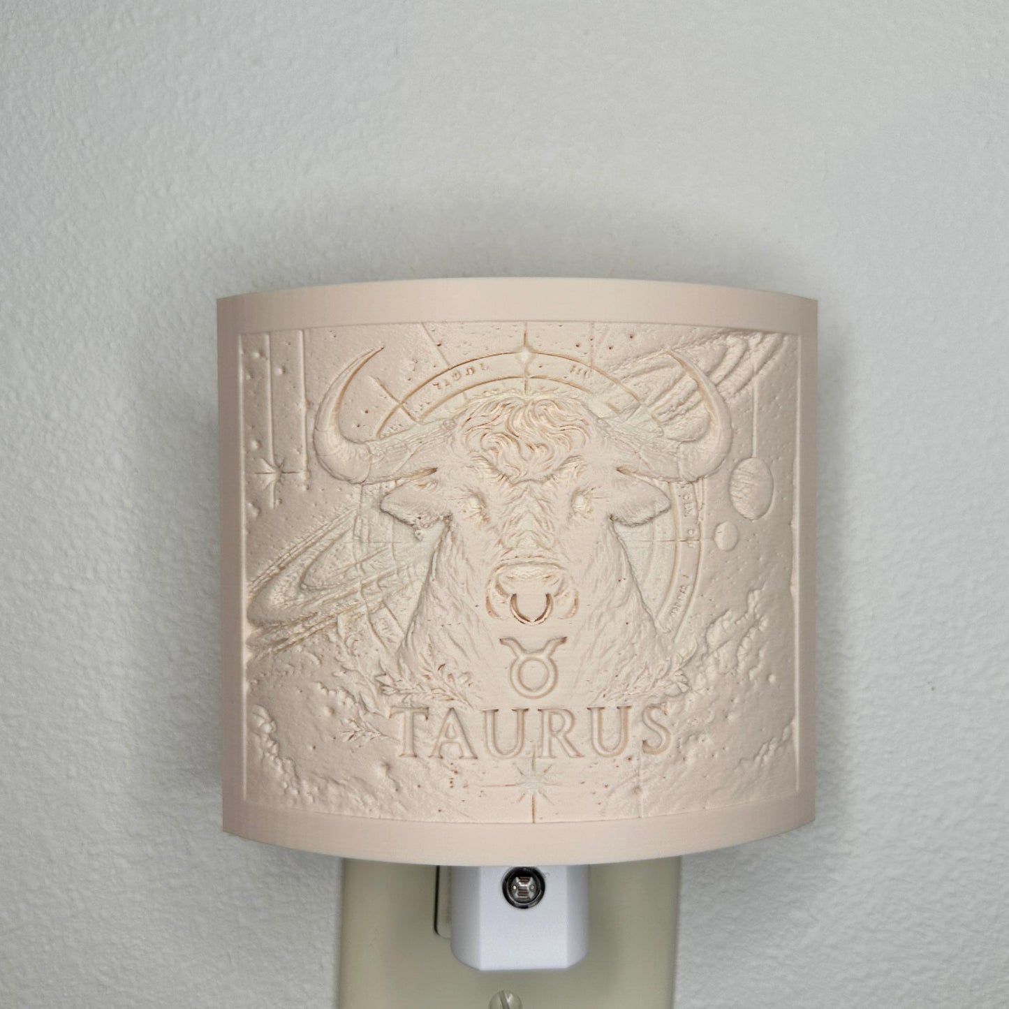 Taurus Zodiac Night Light – Bull Design for Astrology Lovers and Earthy Celestial Decor