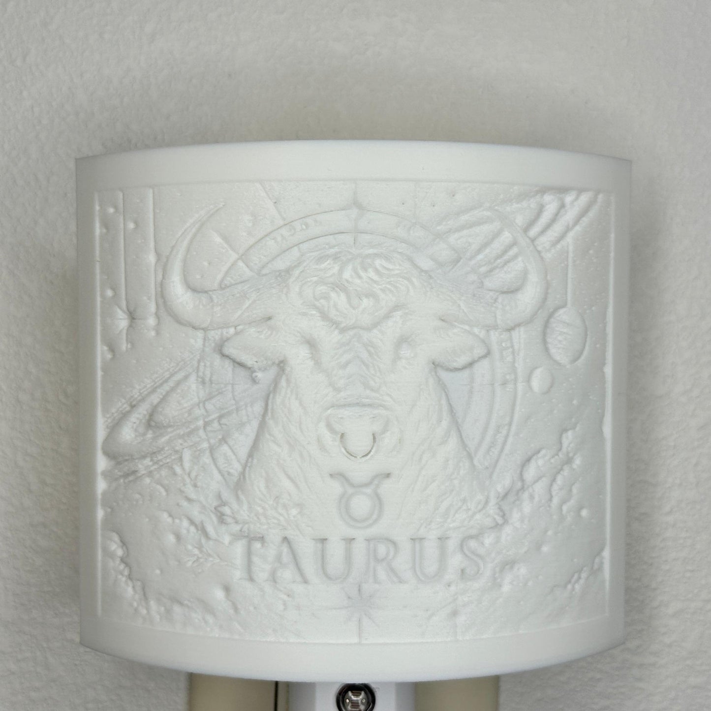 Taurus Zodiac Night Light – Bull Design for Astrology Lovers and Earthy Celestial Decor