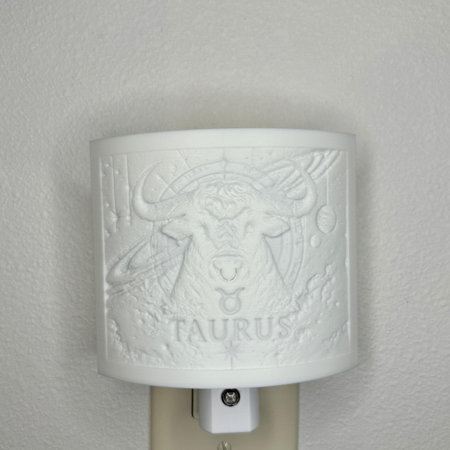Taurus Zodiac Night Light – Bull Design for Astrology Lovers and Earthy Celestial Decor