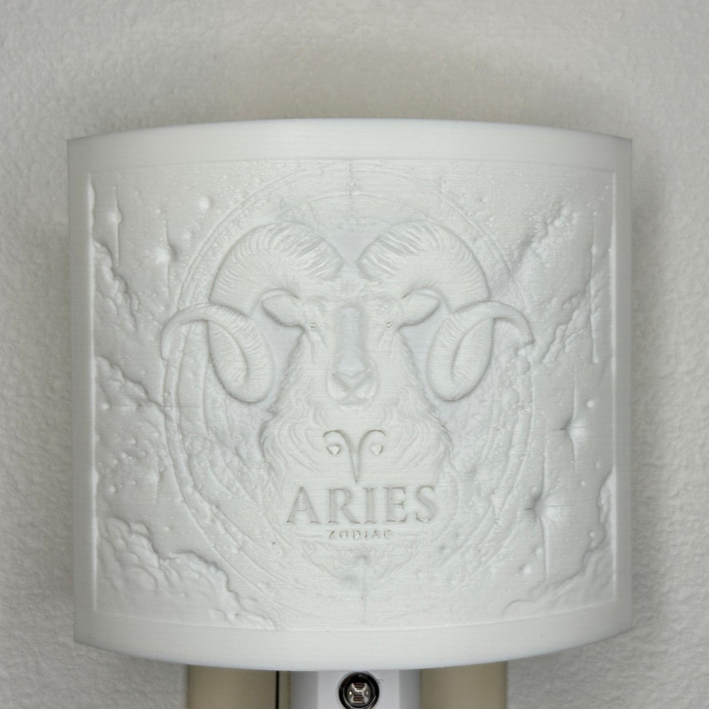 Aries Zodiac Night Light – Ram Design for Astrology Lovers and Fiery Celestial Decor