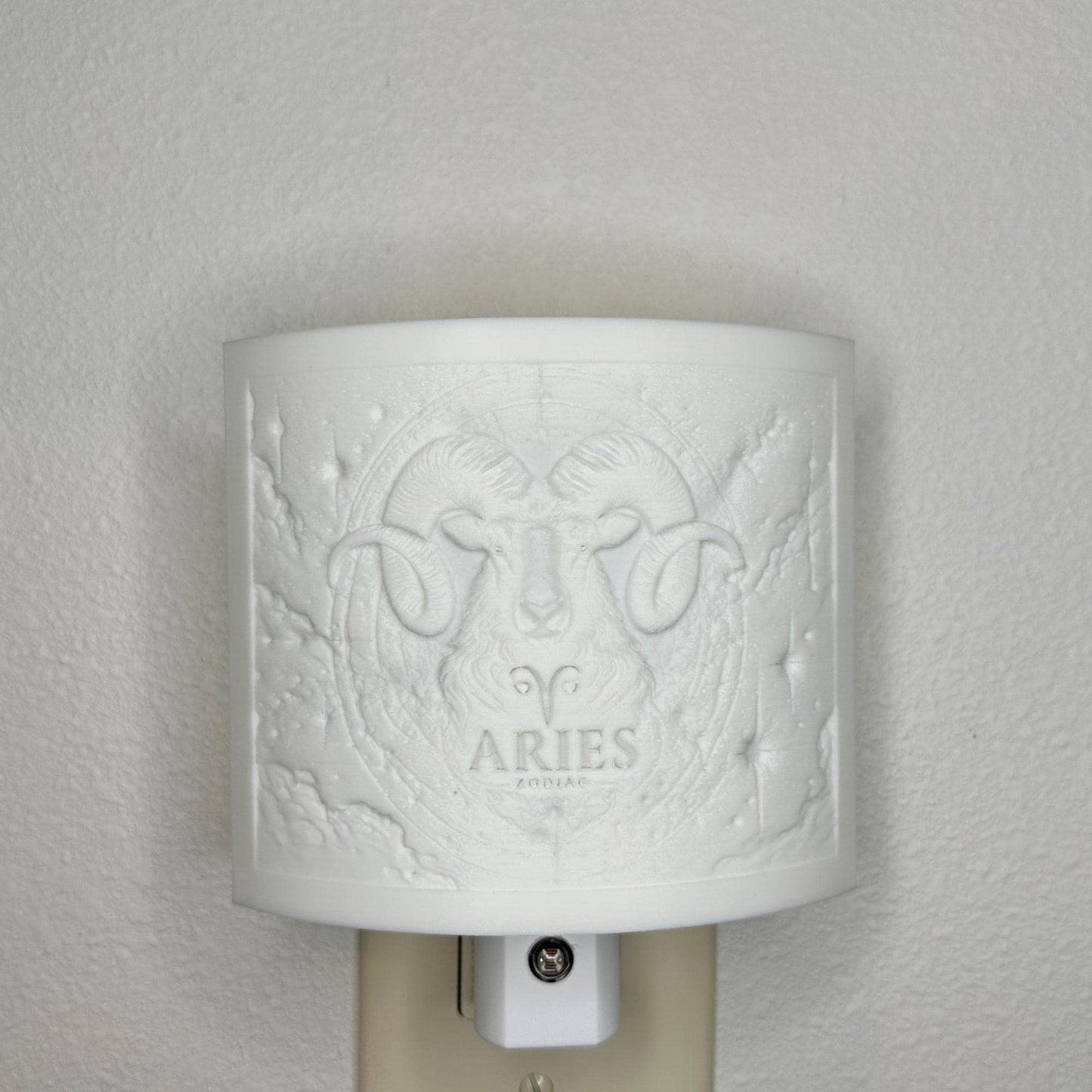 Aries Zodiac Night Light – Ram Design for Astrology Lovers and Fiery Celestial Decor