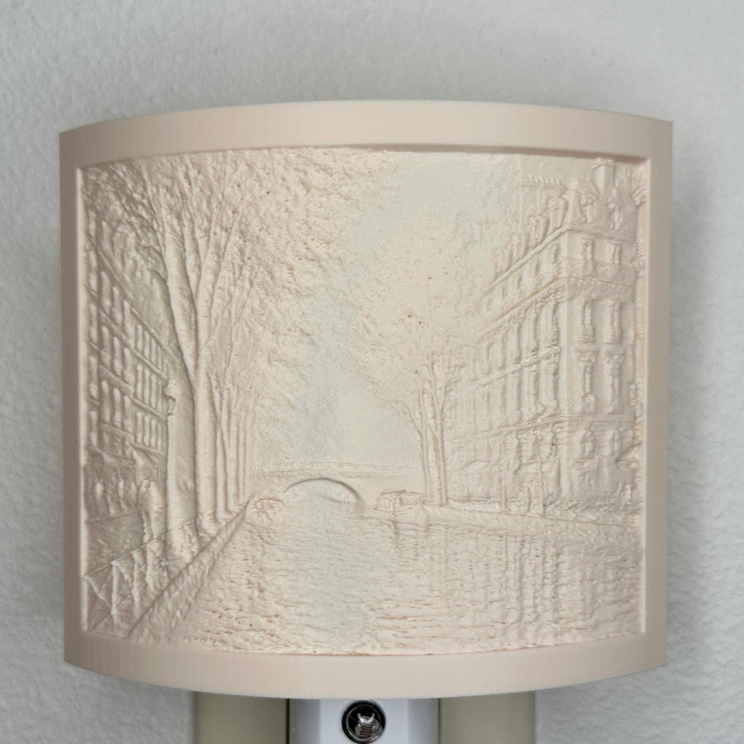 Romantic Canal Scene Night Light
