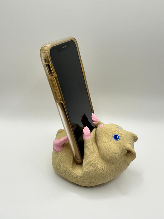 Chonky Hamster Phone Holder – – Choose Body & Eye Color!