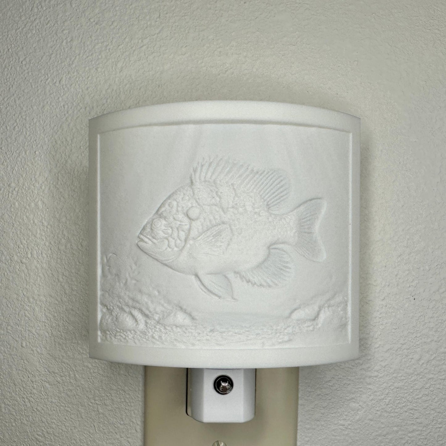 Sunfish Night Light – Fishing Decor, Underwater Scene