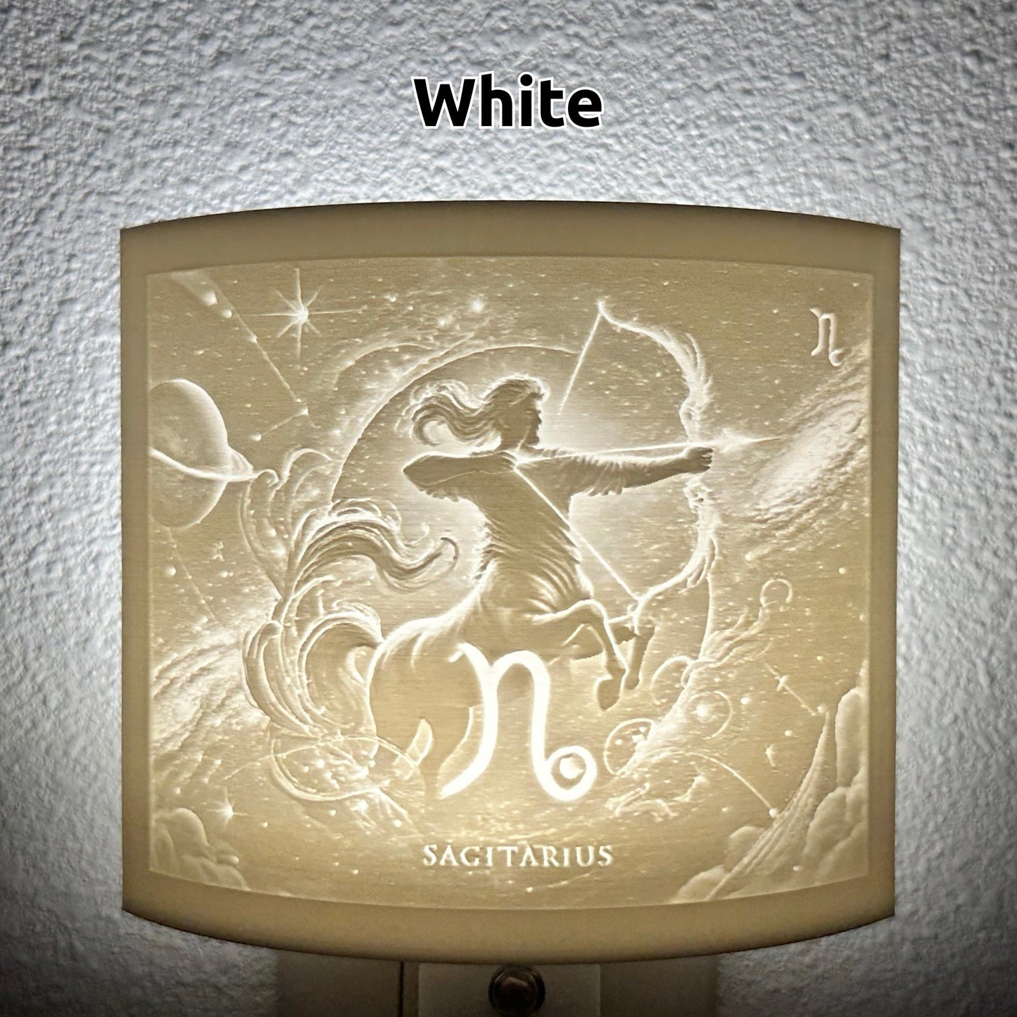 Sagittarius Zodiac Night Light – Great for Astrology Lovers and Celestial Home Décor
