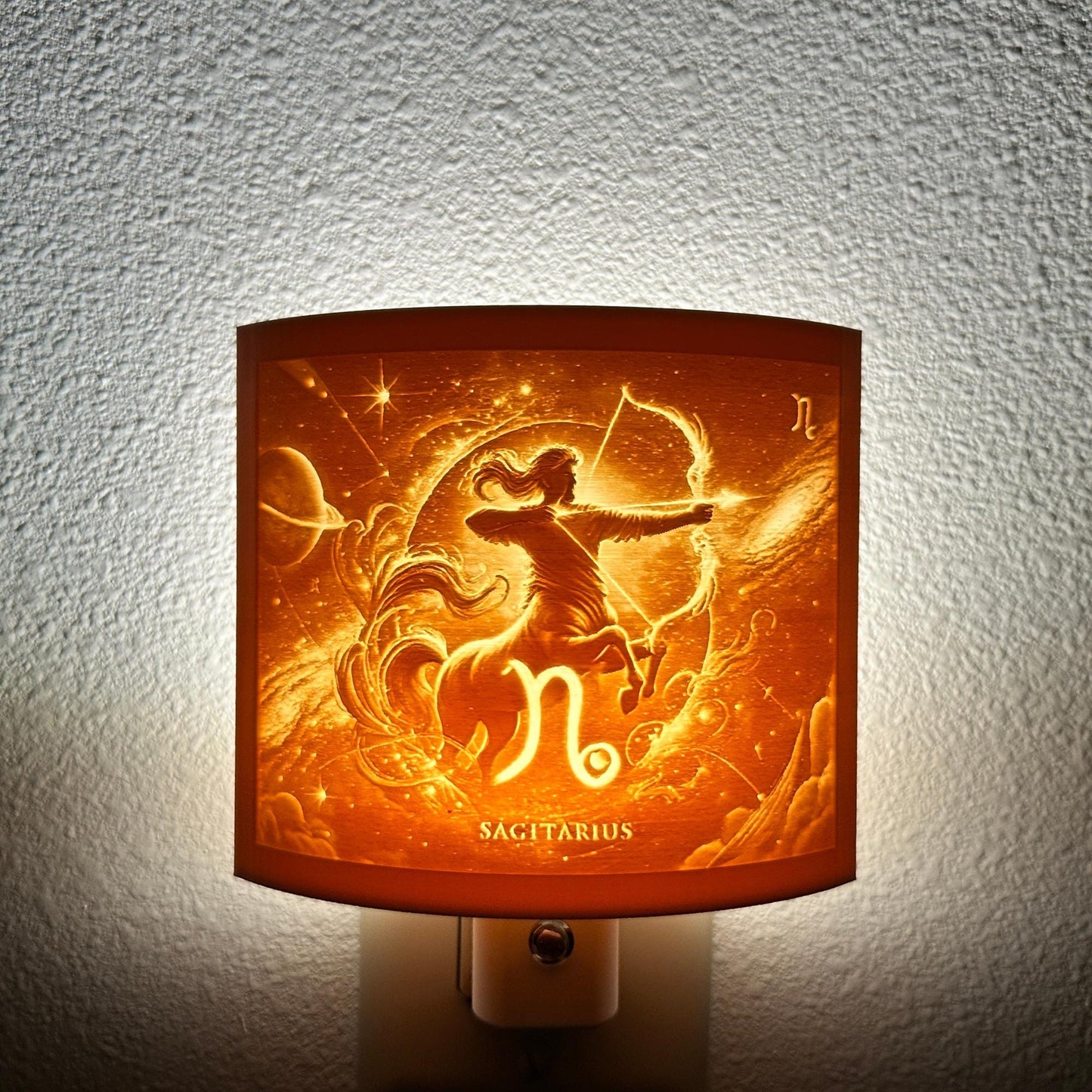 Sagittarius Zodiac Night Light – Great for Astrology Lovers and Celestial Home Décor