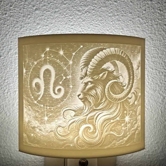Capricorn Zodiac Night Light – Great for Astrology Lovers and Celestial Home Décor