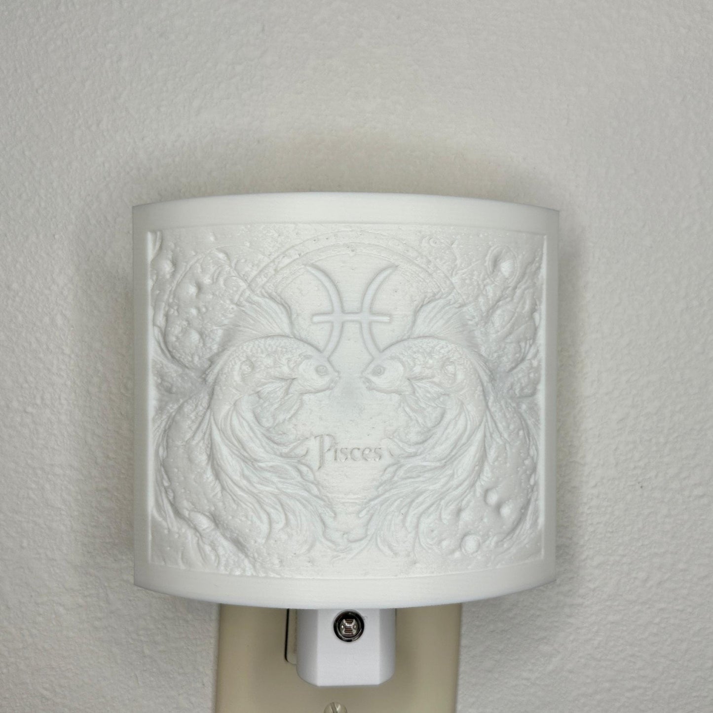 Pisces Zodiac Night Light – Twin Fish Design for Astrology Lovers and Dreamy Celestial Decor