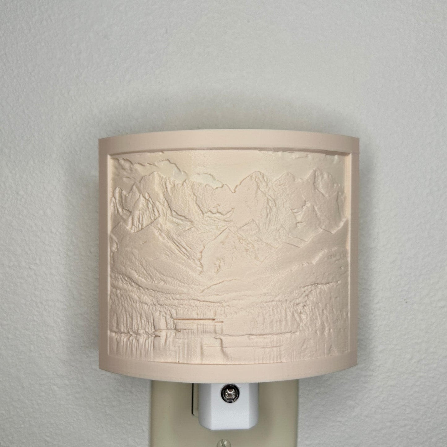 Peaceful Mountain Lake Night Light