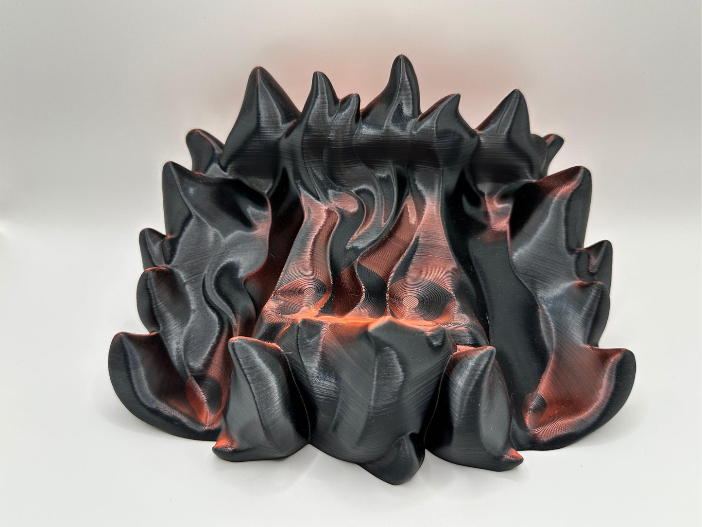 Flame-Themed Xbox or PlayStation Controller Holder – Gamer Desk Accessory – Choose Console & Color – Gift for Gamers