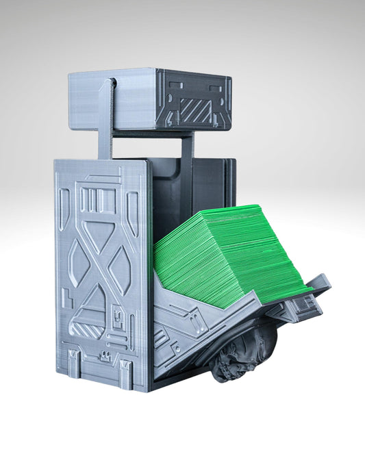 Skull Card Deck Box | Dice & Token Holder | MTG, TCG, RPG Storage Case