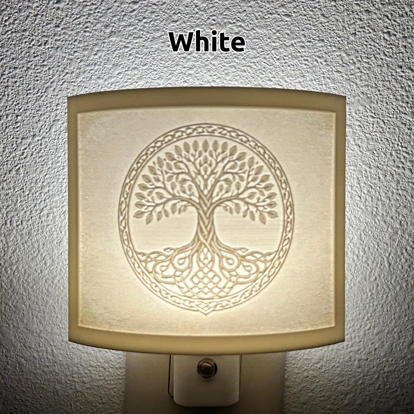 Celtic Tree of Life Night Light | Celtic Decor, Plug In, Auto On/Off