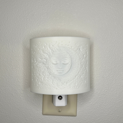 Sun & Moon Night Light | Celestial LED Plug-In, Auto On/Off