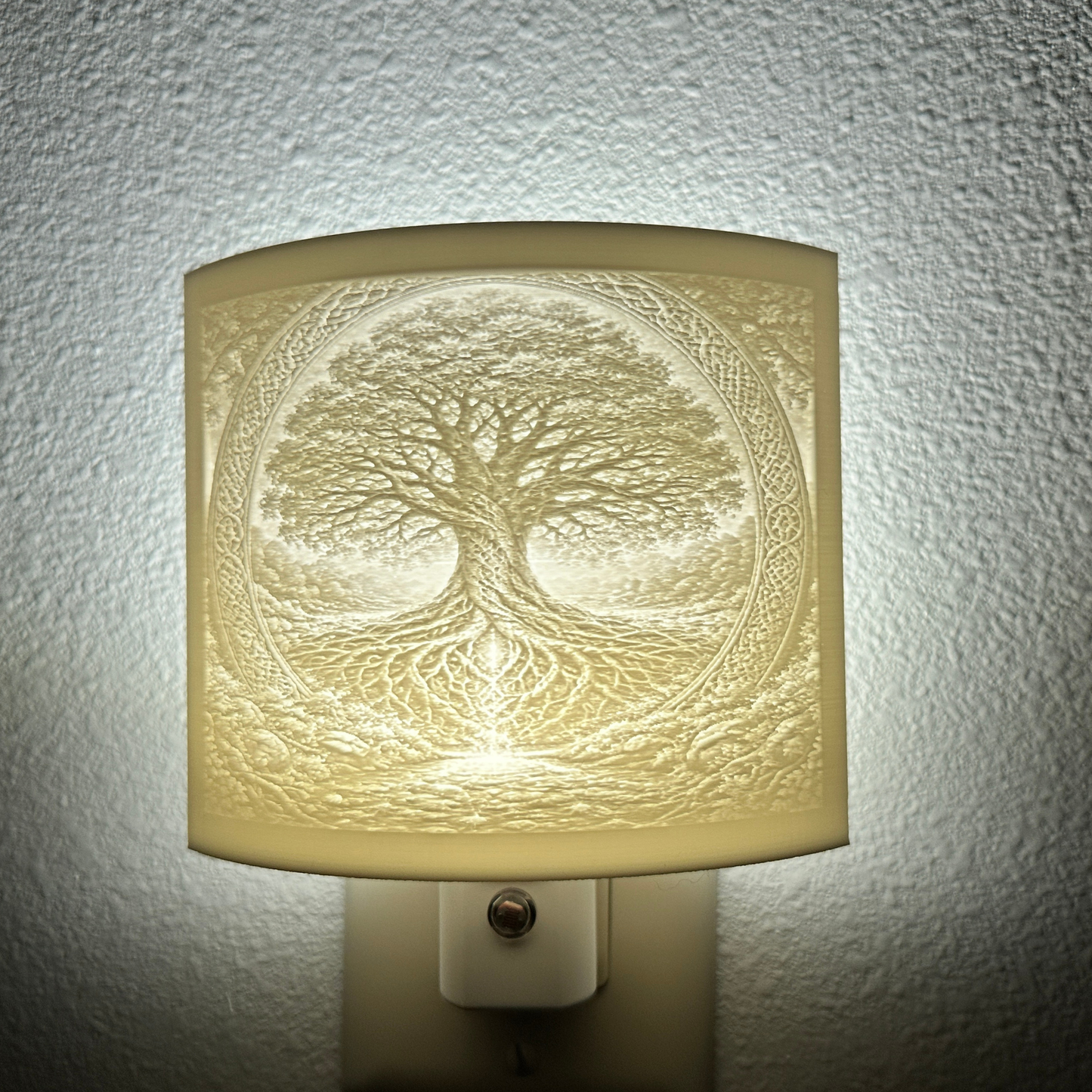 Tree of Life LED Night Light | Celtic Decor, Plug In, Auto On/Off