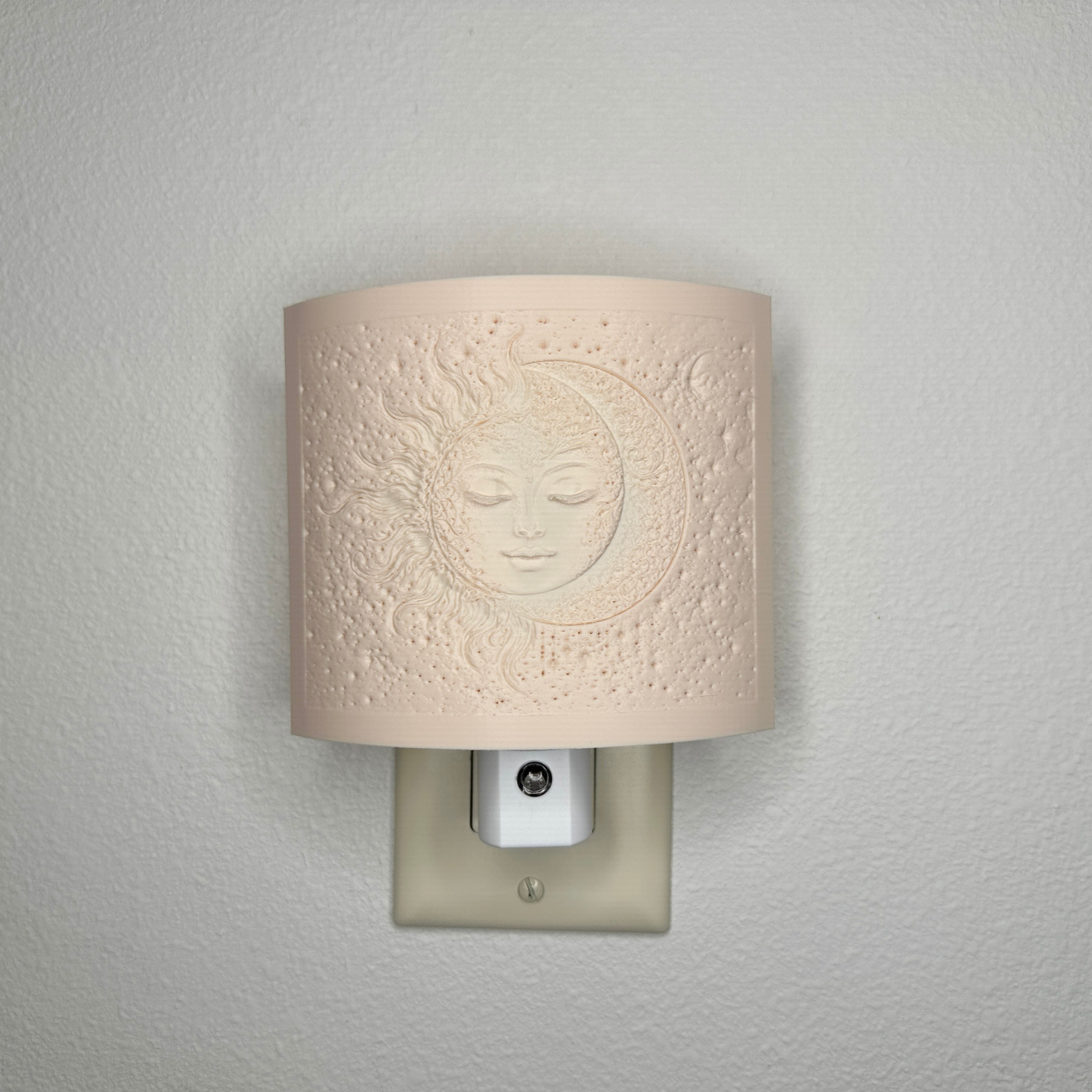 Sun & Moon Night Light | Celestial LED Plug-In, Auto On/Off