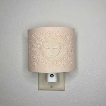 Sun & Moon Night Light | Celestial LED Plug-In, Auto On/Off