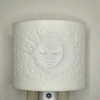 Sun & Moon Night Light | Celestial LED Plug-In, Auto On/Off
