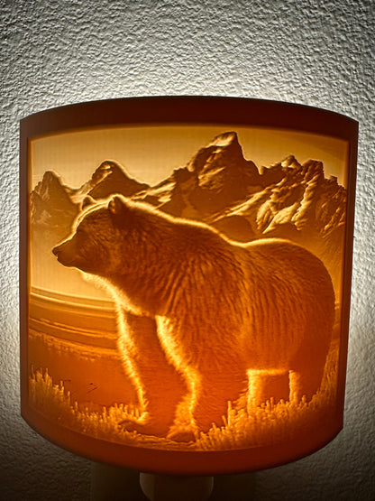 Outdoors Collection Night Light - Bear