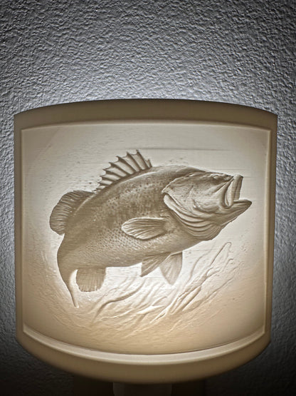 Outdoors Collection Night Light - Bass