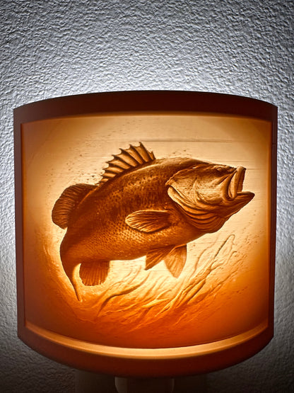 Outdoors Collection Night Light - Bass