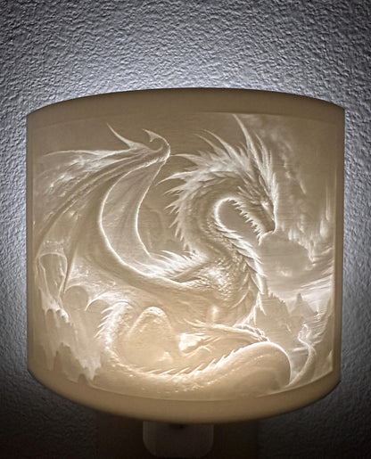 Enchanted Visions Collection Night Lights - Dragon